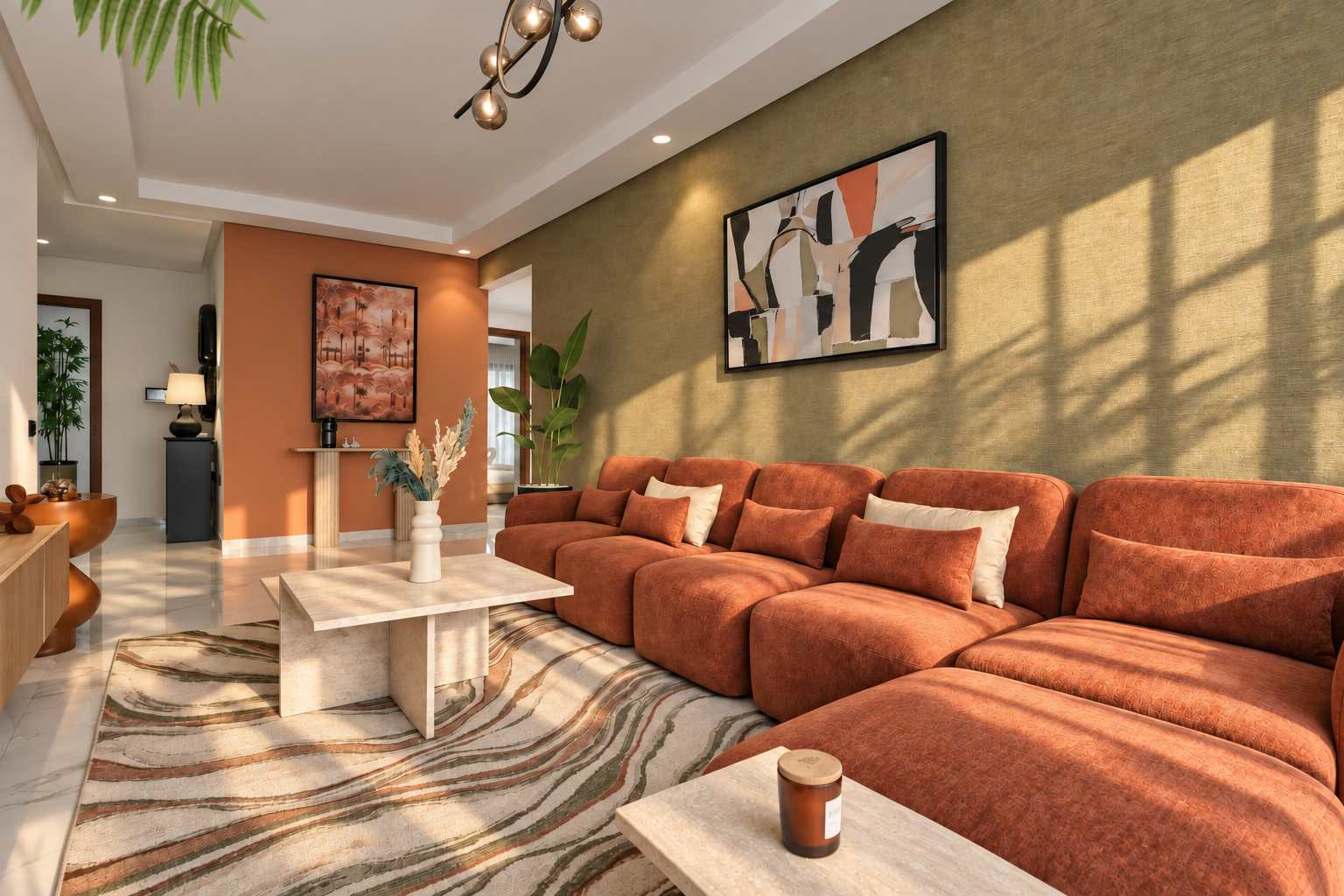 Terre douce — salon et mobilier